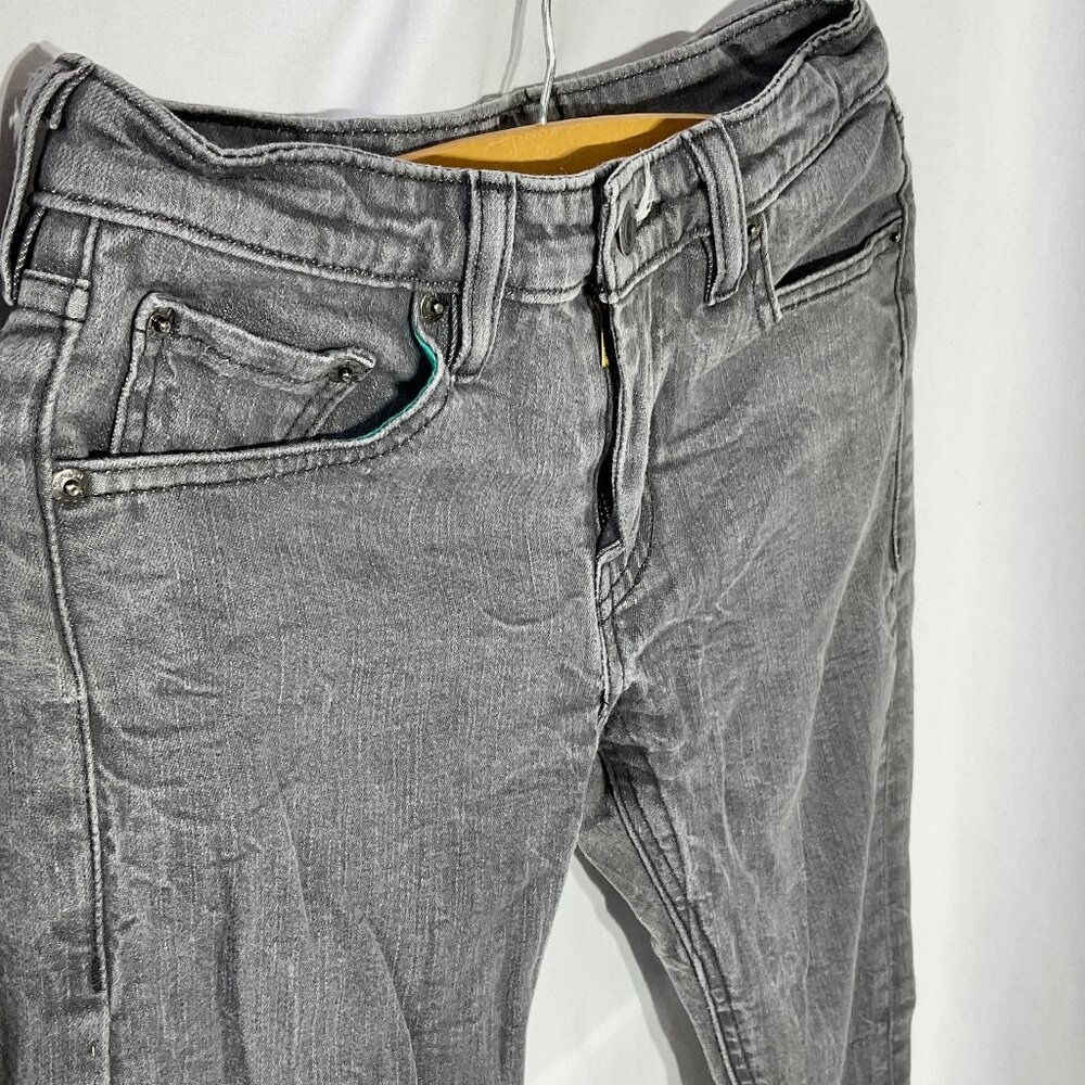 Levis 504 28x32 (27x28) Mens Commuter Grey Jeans Cyclist